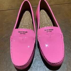 Coach patent pink loafer style name Deck sold out from Dillards 7.5M $158 NEW